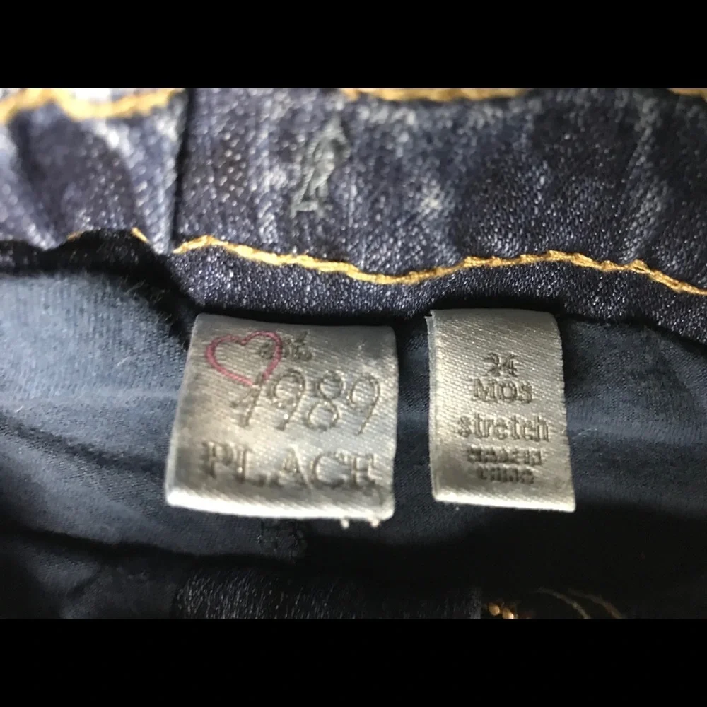 BABY HEADQUARTERS Hooded Cape & Jean Skirt 24M